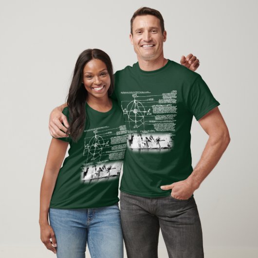 T-shirt Schémas d'une machine défectueuse (Unisexe)