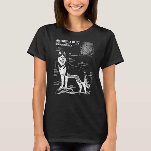 T-shirt schématique (Devant)