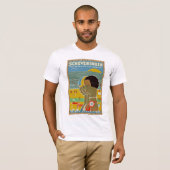 T-shirt Scheveningen ~ La Haye en mer, Hollande (Devant entier)