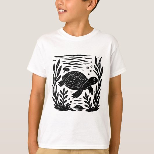 T-shirt Schildkröte/Turtle (Devant)