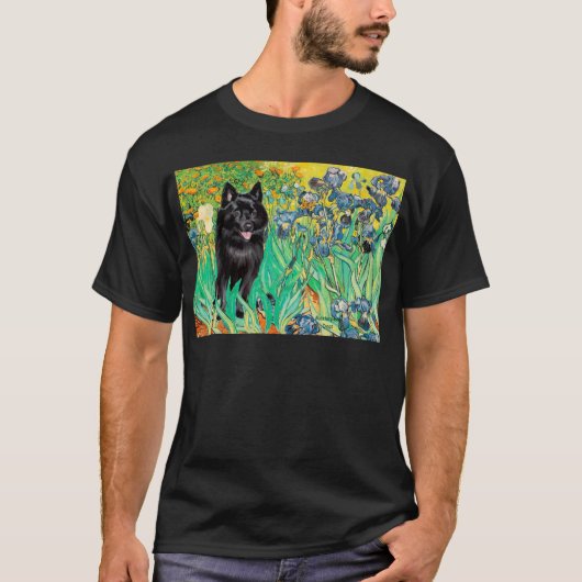 T-shirt Schipperke 7 - Iris (Devant)