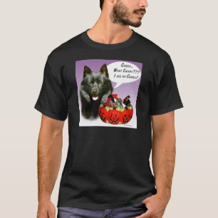 T-shirt Schipperke Halloween Candy