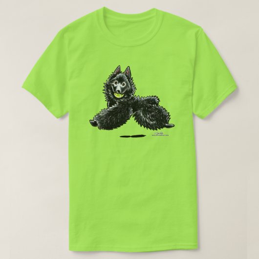 T-shirt Schipperke Joue (Design devant)