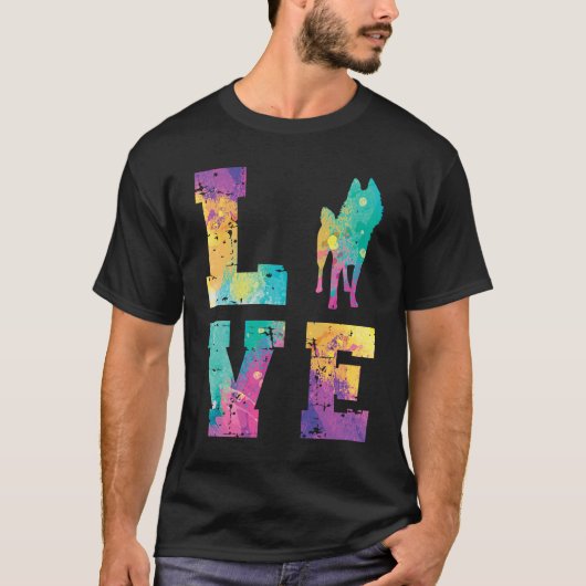 T-shirt Schipperke Love (Devant)