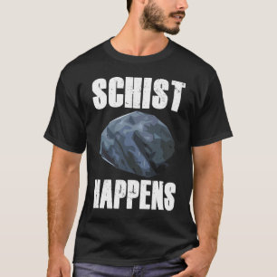 T-shirt schiste se produit géologie géologie pour les arch