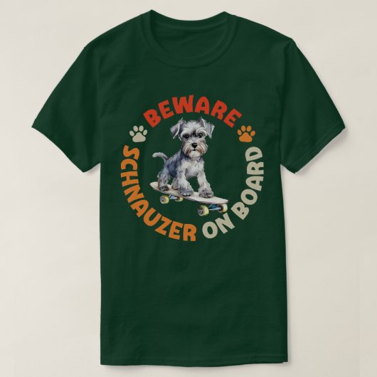 T-shirt Schnauzer (Design devant)