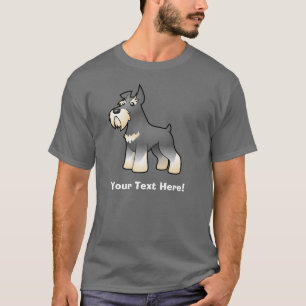 T-shirt Schnauzer de bande dessinée