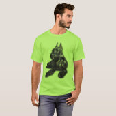 T-shirt Schnauzer géant (Devant entier)
