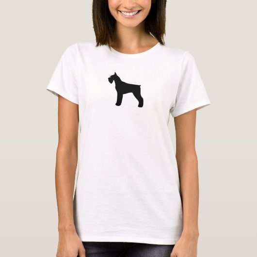 T-shirt Schnauzer géant (Devant)