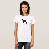 T-shirt Schnauzer géant (Devant entier)