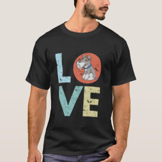 T-shirt Schnauzer Miniature Mama Funny Schnauzers Maman Am