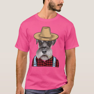 T-shirt Schnauzer minier agricole Chien d'élevage