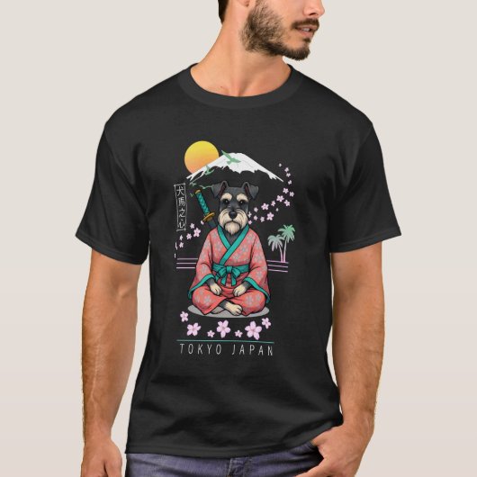T-shirt Schnauzer nain (Devant)