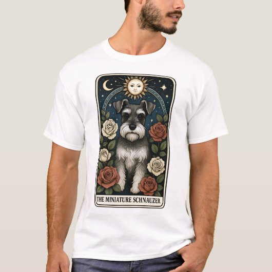 T-shirt Schnauzer nain (Devant)