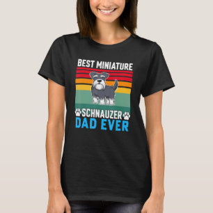 T-shirt Schnauzer Propriétaire de chien Meilleur Schnauzer