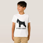 T-shirt Schnauzer standard (Devant entier)
