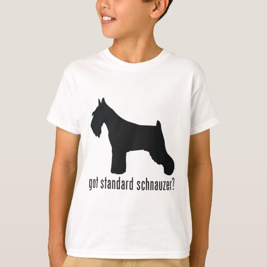 T-shirt Schnauzer standard (Devant)