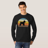 T-shirt Schnauzers miniature cool Retro Sunset - Great Own (Devant entier)