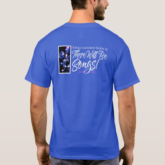 T-shirt Schola Blue schola cantorum season 58 tee (Dos)