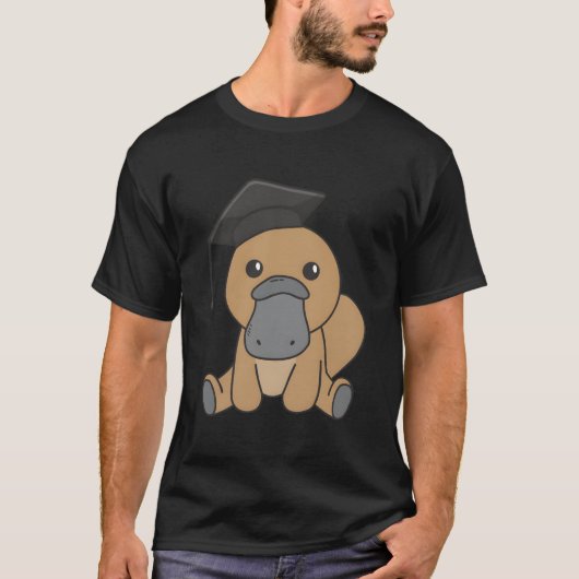 T-shirt School Kindergen Platypus Graduation (Devant)