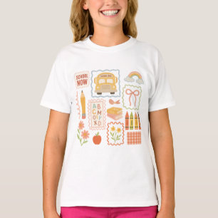 T-shirt School now png|preppy school png|colorful school