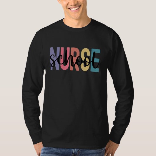 T-shirt School Nurse SANE Nurse Correctional Nursing (Devant)