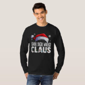 T-shirt School Social Worker Santa Claus Christmas Matchin (Devant entier)