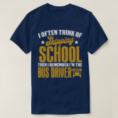 T-shirt Schoolbus (Design devant)