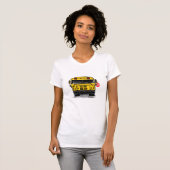 T-shirt schoolbuswithstopsignwomensteeshirt (Devant entier)