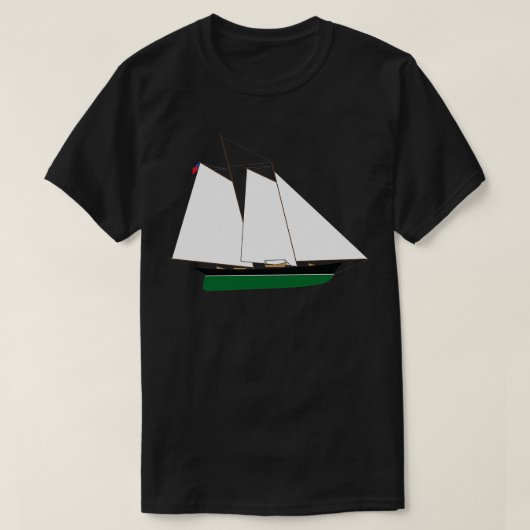 T-shirt Schooner Yacht America (Design devant)