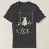 T-shirt Schrodinger's Cat is Alive Dead Paradox Science Ge (Design devant)