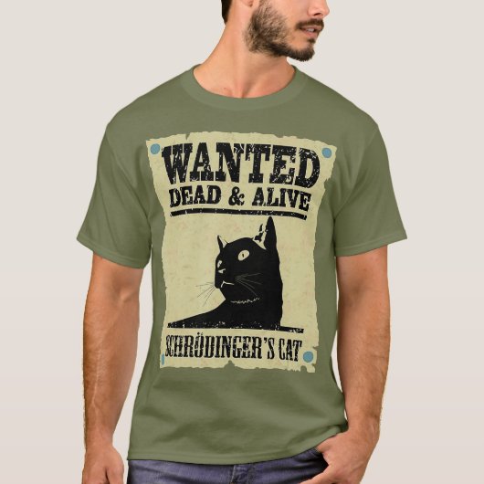 T-shirt Schrodingers Chat Physique Sheldon (Devant)