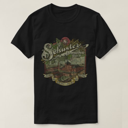 T-shirt Schuster Brewing Co. 1871 (Design devant)