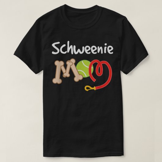 T-shirt Schweenie Mom (Design devant)