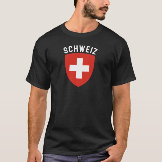 T-shirt Schweiz (Suisse germanophone) (Devant)