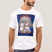 T-shirt Sci-fi Galactique Ghoul Gang Space Crew (Devant)