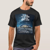 T-shirt Sci Fi Logement Et Paysage Sur Une Autre Planète (Devant)