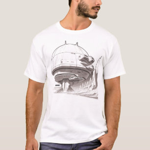 T-shirt Sci-Fi Traversant l'Univers 01 C Avant