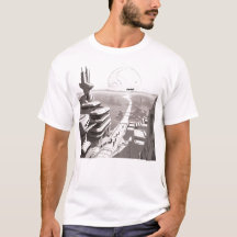 T-shirt Sci-Fi Traversant l'Univers 02 A Avant