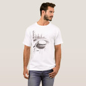 T-shirt Sci-Fi Traversant l'Univers 02 F Avant (Devant entier)