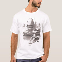T-shirt Sci-Fi Traversant l'Univers 03 A Avant