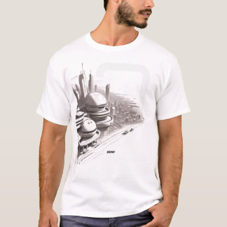 T-shirt Sci-Fi Traversant l'Univers 03 D