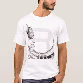 T-shirt Sci-Fi Traversant l'Univers 03 G Avant