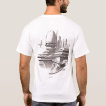 T-shirt Sci-Fi Traverser l'univers 03 A Retour