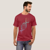 T-shirt Science ADN Double Helix Femme Homme Professeur (Devant entier)