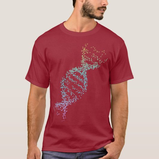 T-shirt Science ADN Double Helix Femme Homme Professeur (Devant)