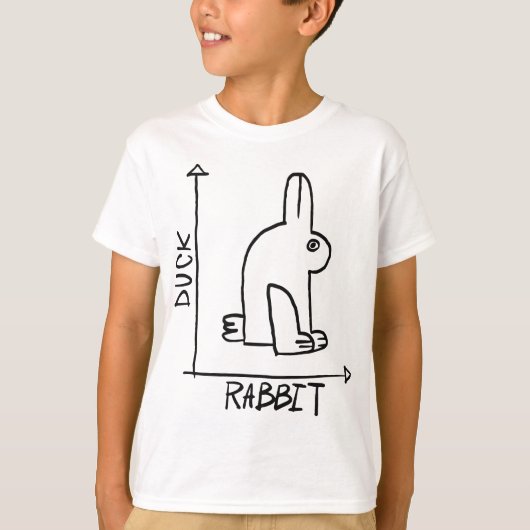 T-shirt Science amusante Nerd Canard Rabbit physique Geek (Devant)