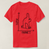 T-shirt Science amusante Nerd Canard Rabbit physique Geek  (Design devant)