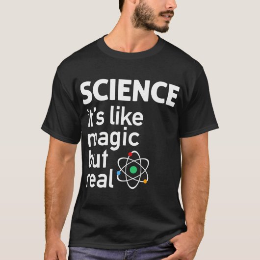 T-shirt SCIENCE C'est comme par magie ami (Devant)