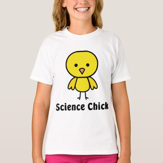T-shirt Science Chick (Devant)